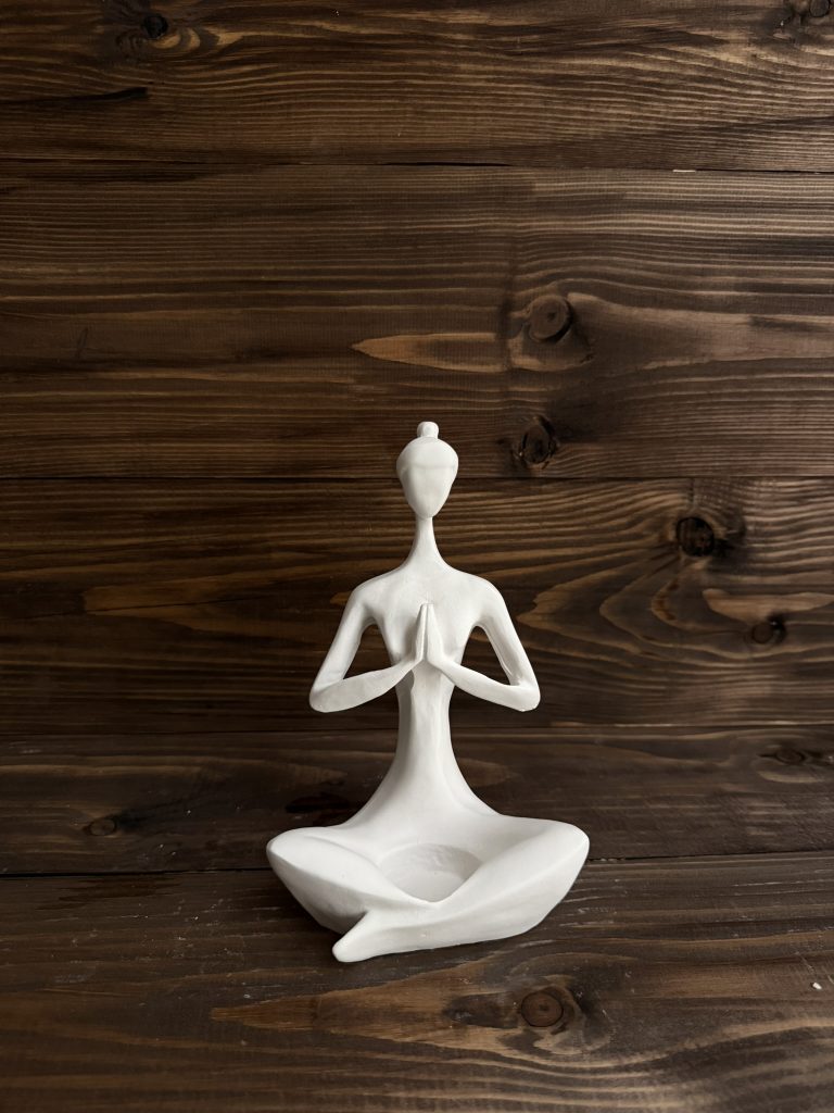 Ham Polyester Asena Yoga Kadın Figürü