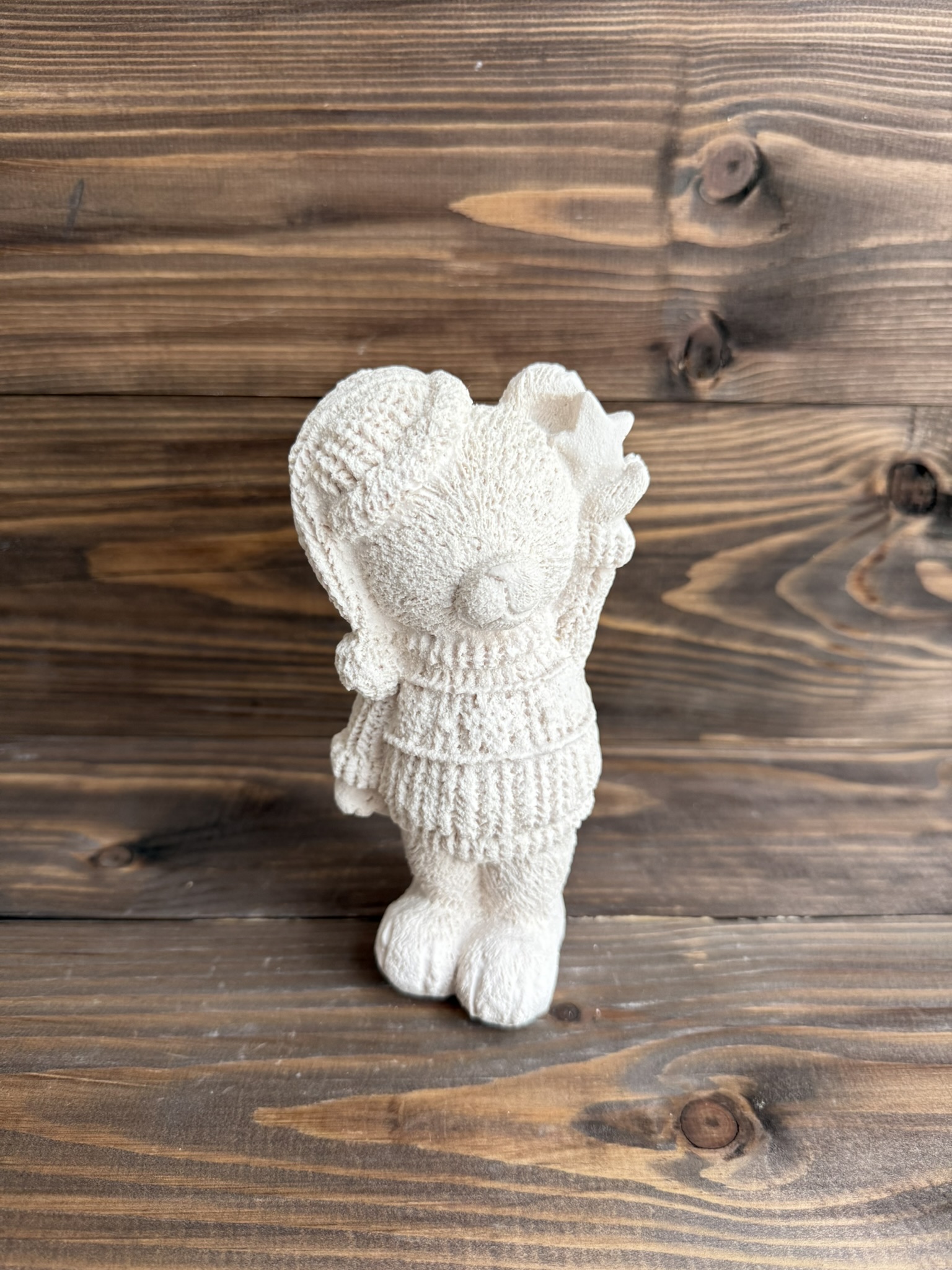 Ham Polyester Milo Ayıcık Dekoratif Biblo