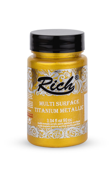 Rich Multi Titanium Metalik 90 ml Altın