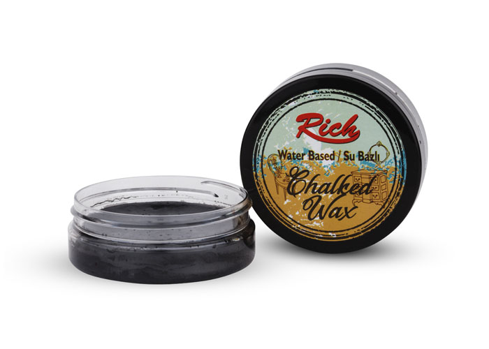 Rich Chalked Wax Siyah