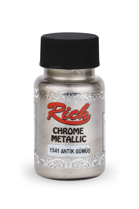 Rich Chrome Metalik 50 ml Antik Gümüş