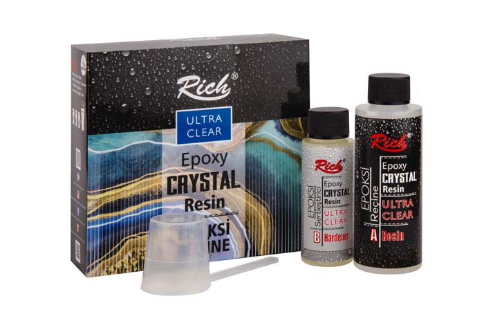 Rich Kristal Reçine 120+60 ml Şeffaf