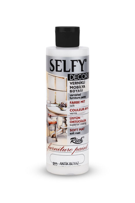 Rich Selfy Decor 240 ml Antik Beyaz