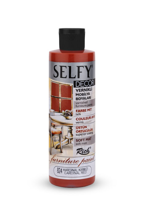 Rich Selfy Decor 240 ml Kardinal Kırmızı