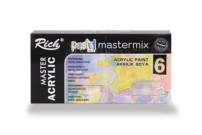 Rich Mastermix Pastel 60 ml 6'lı Set