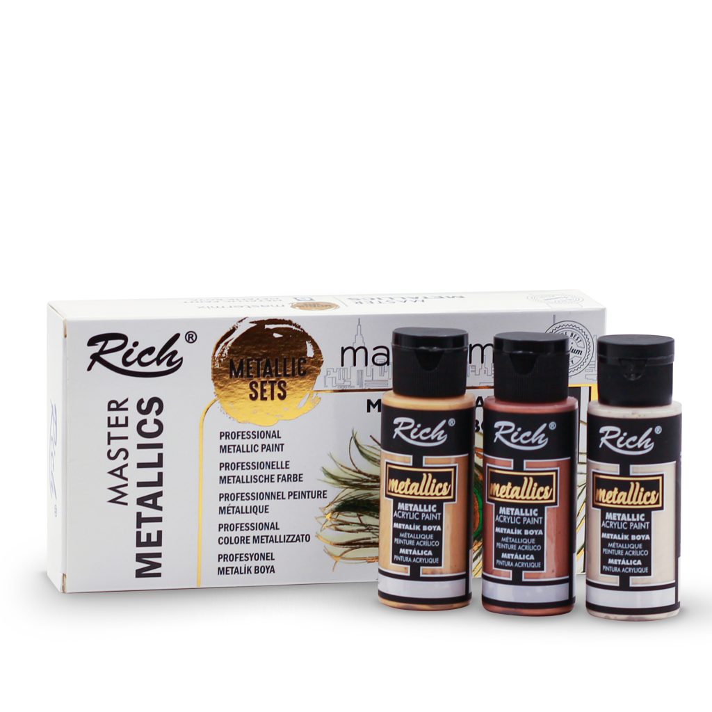 Rich Mastermix Metalik 60 ml 6'lı Set