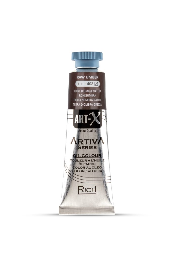 Rich Art-X Artiva Serisi Yağlı Boya 408 Raw Umber 37 ml