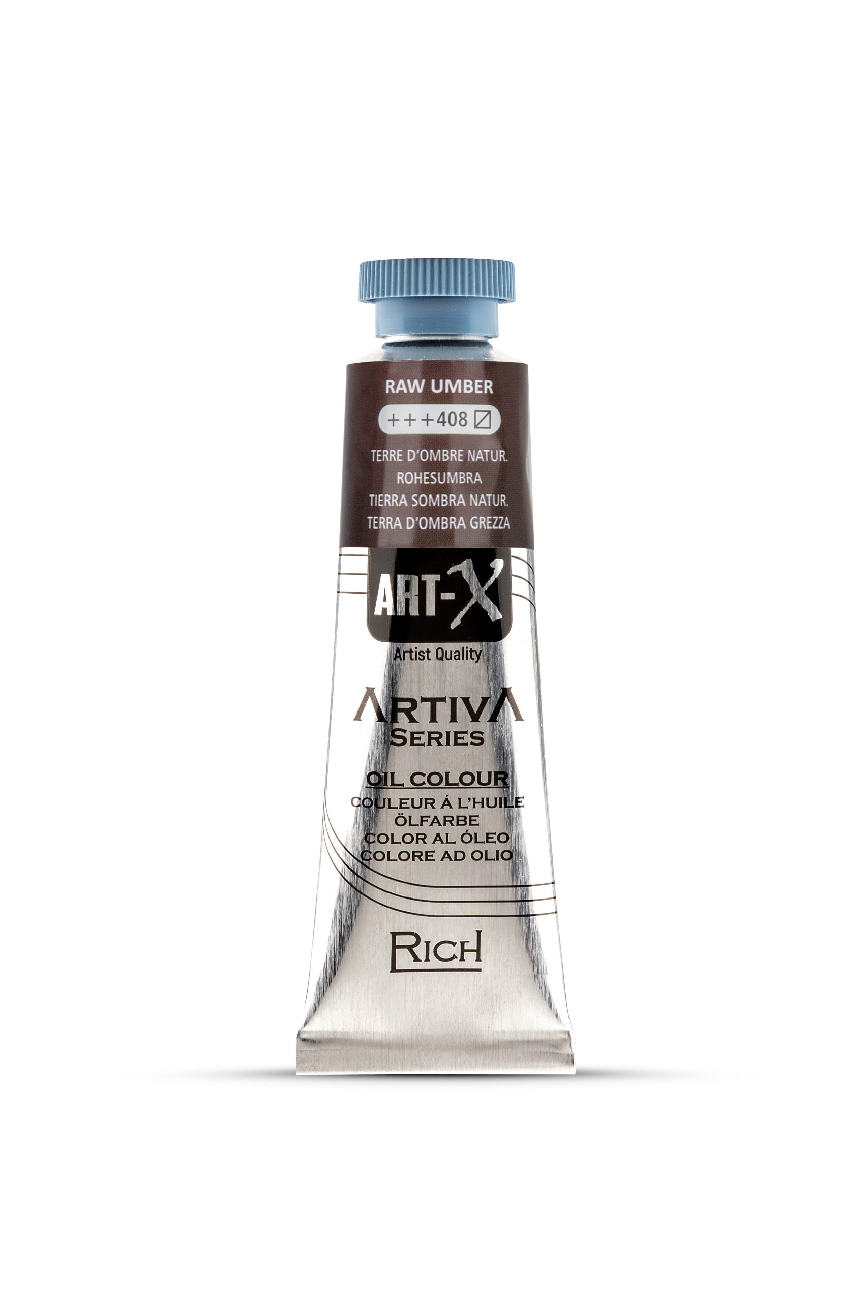 Rich Art-X Artiva Serisi Yağlı Boya 408 Raw Umber 37 ml