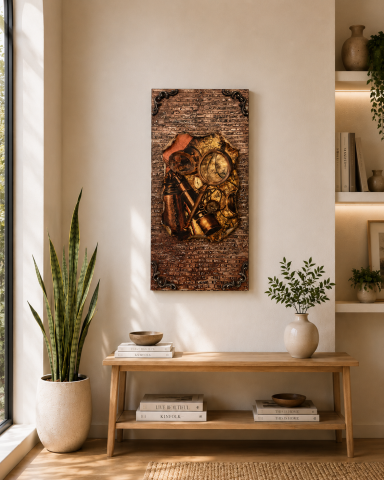Atlas – Vintage Rölyef Pano
